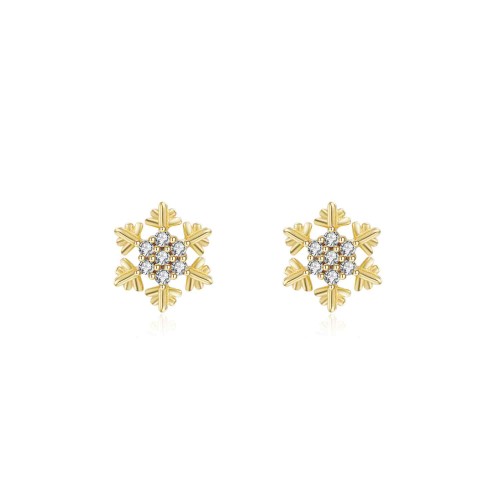 copy of White heart stud earrings