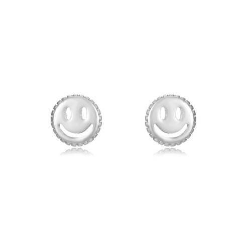 Smile stud earrings