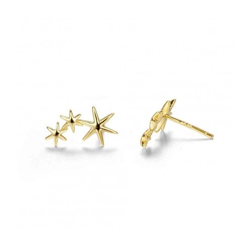 Starfish stud earrings