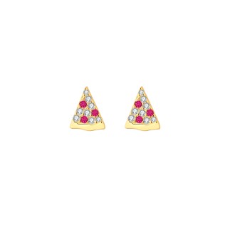 Pendientes pizza