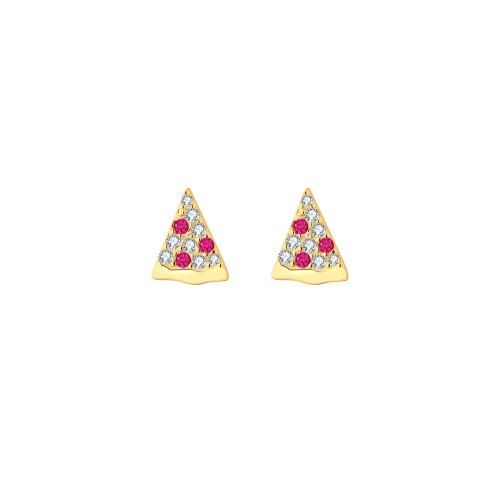 Pendientes pizza