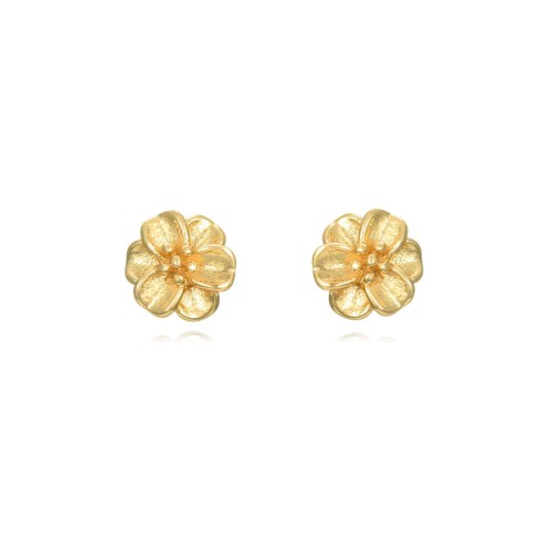 copy of White heart stud earrings