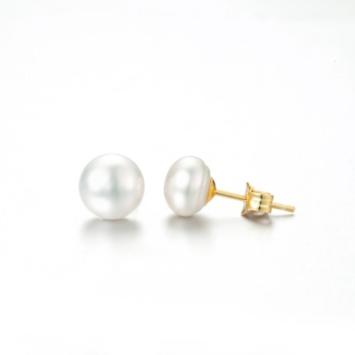 copy of White heart stud earrings