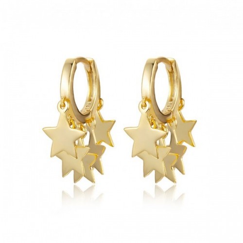 Thousand stars hoop earrings